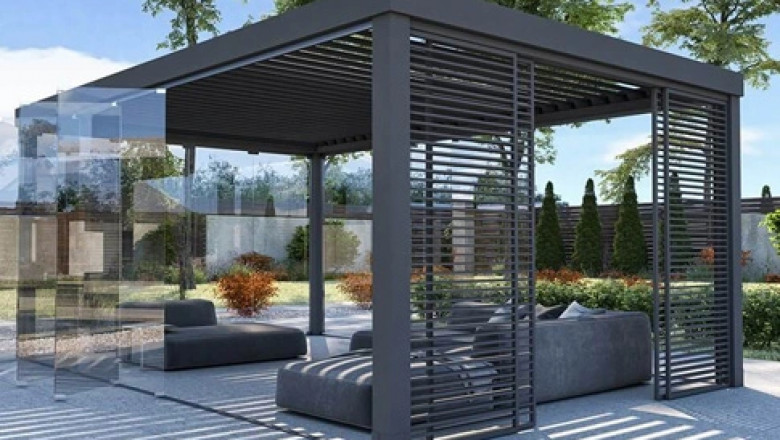Explore the Versatility of Aluminum Pergolas with Canada's Rt Louver Pergola.