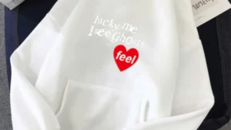 Celebrity Endorsements and Influencer Hype Lucky Me I See Ghosts Hoodie