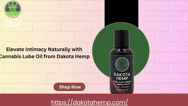 Elevate Intimacy Naturally with Cannabis Lube Oil from Dakota Hemp