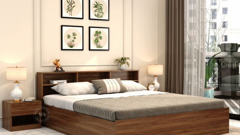 Spacious and Sturdy Queen Bed – Perfect for Modern Bedrooms