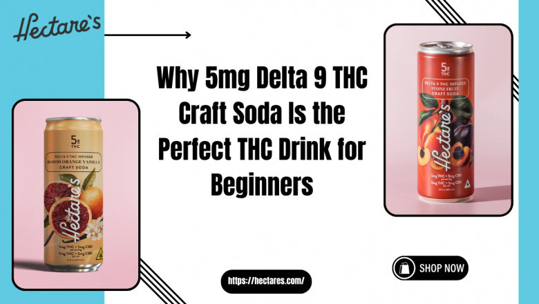 5mg Delta 9 THC Craft Soda | Hectare’s Balanced THC Drink