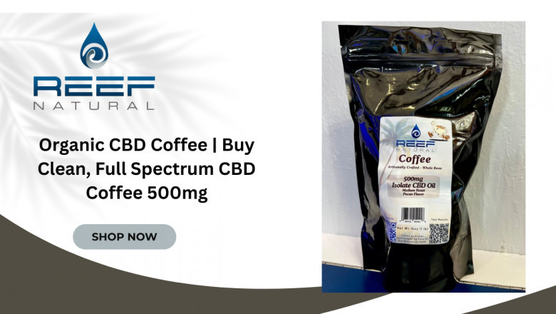 Organic CBD Coffee | Buy Clean, Full Spectrum CBD Coffee 500mg