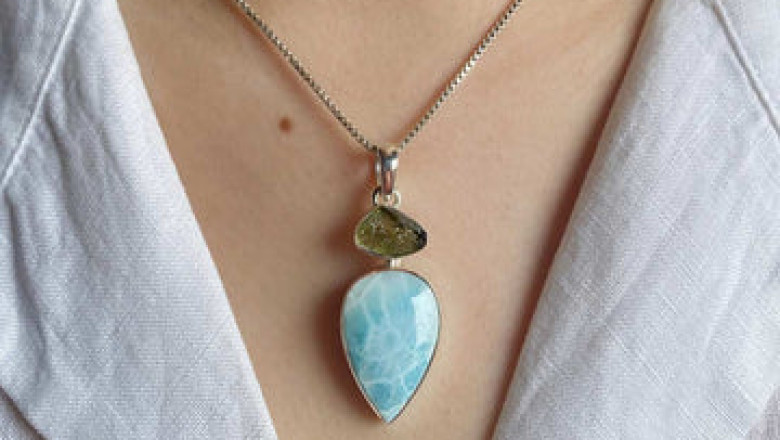 Larimar Jewelry That Reflects Ocean Calm And Beauty
