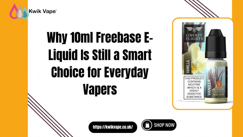 Kwik Vape 10ml Freebase E-Liquid – Premium Vape Juice UK