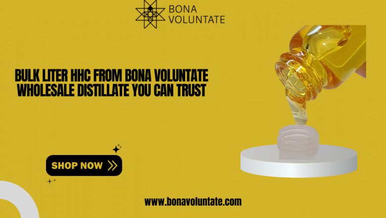 Bulk Liter HHC from Bona Voluntate Wholesale Distillate You Can Trust