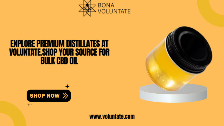 Explore Premium Distillates at Voluntate.shop Your Source for bulk CBD oil