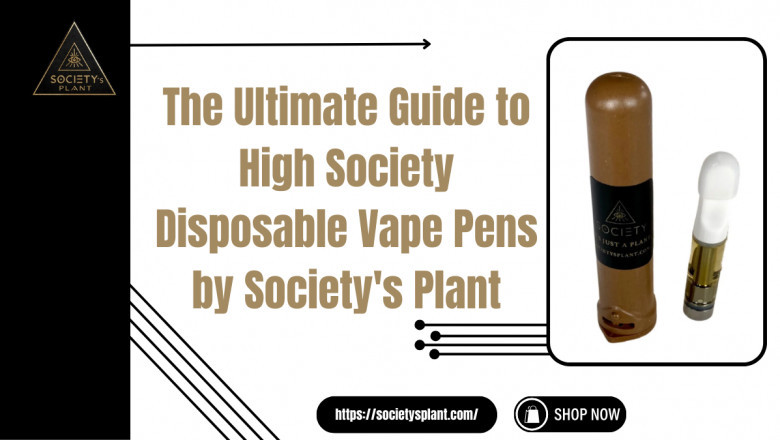 High Society Disposable Vape | Society's Plant USA