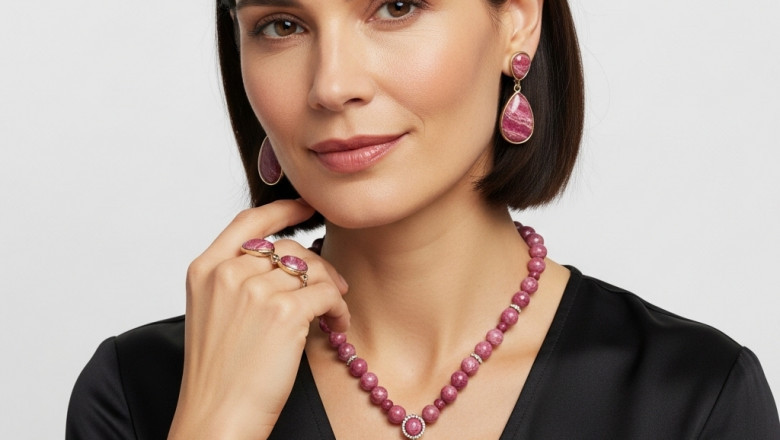 The Allure of Rhodochrosite Jewelry: A Gemstone That Speaks to the Heart