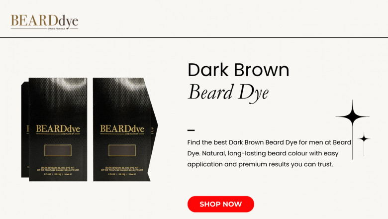 Best Dark Brown Beard Dye for Men: Natural, Reliable Beard Colour Solutions