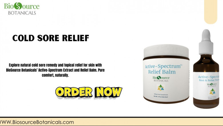 Natural and Effective Cold Sore Relief with BioSource Botanicals’ Active-Spectrum Extracts