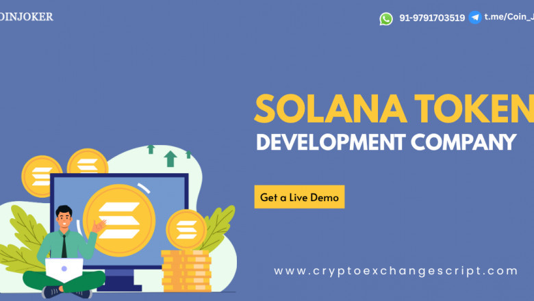 Accelerate Your Blockchain Venture with Our Solana Token Development Company