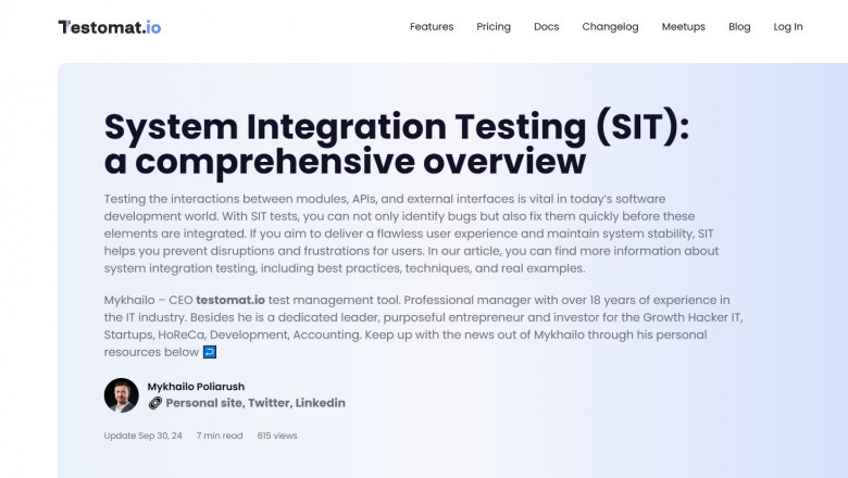 Understanding SIT Test: The Key to Reliable System Integration Testing