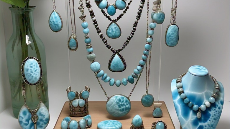 Waves Of Marvel: Larimar's Fluid Designs
