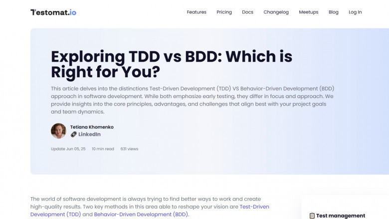 Exploring TDD vs BDD: Which Is Right for You?