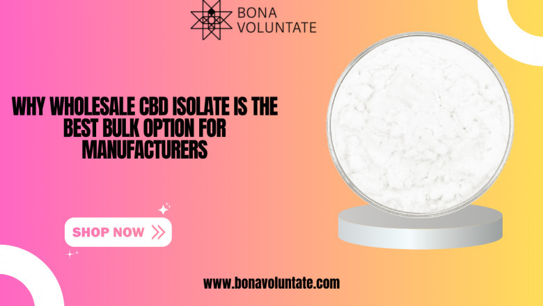 Wholesale CBD Isolate in Bulk | Bona Voluntate USA