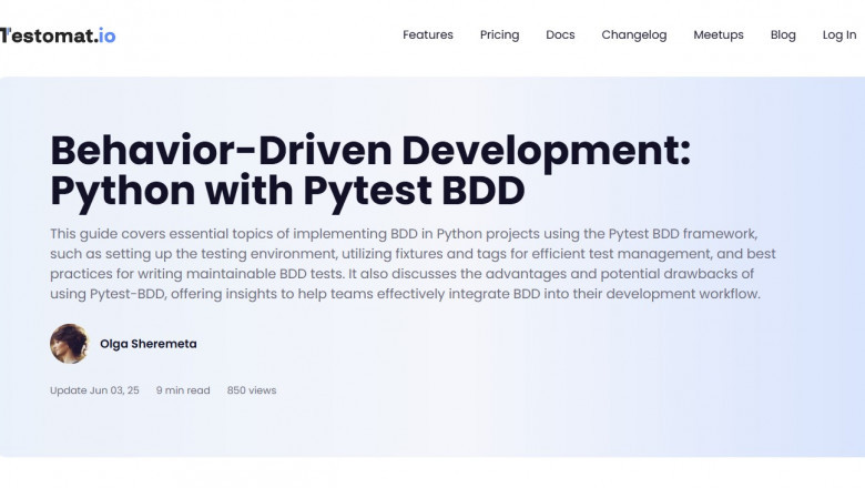 Mastering BDD with Pytest: A Smarter Way to Build Reliable Software