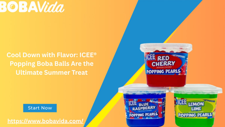 Cool Down with Flavor: ICEE® Popping Boba Balls Are the Ultimate Summer Treat