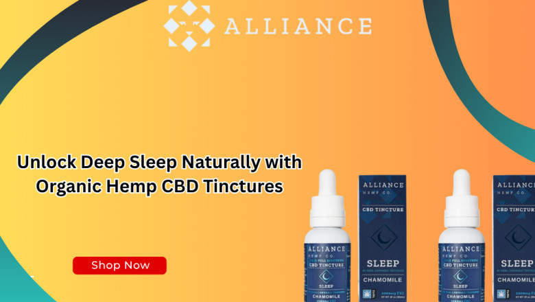 Unlock Deep Sleep Naturally with Organic Hemp CBD Tinctures