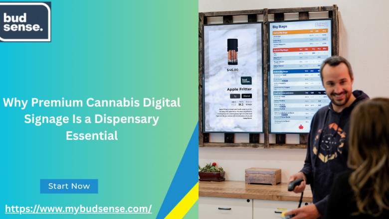 Why Premium Cannabis Digital Signage Is a Dispensary Essential