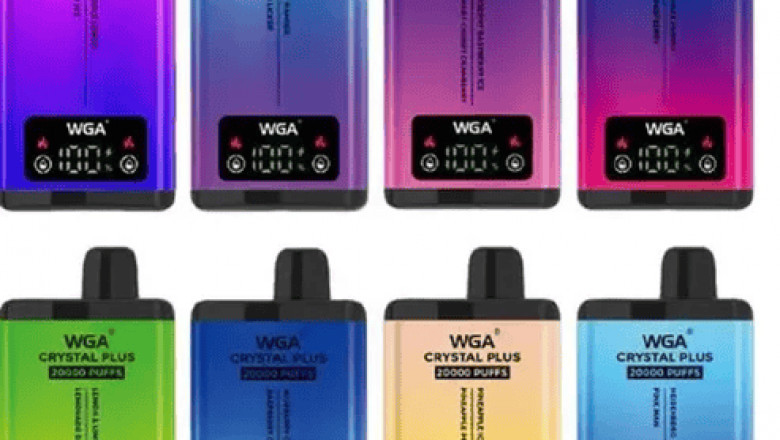 WGA Crystal Plus 20000 Puffs – Box of 10