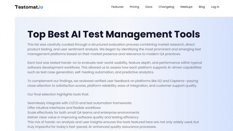 Top Best AI Test Management Tools: Revolutionizing Software Quality Assurance