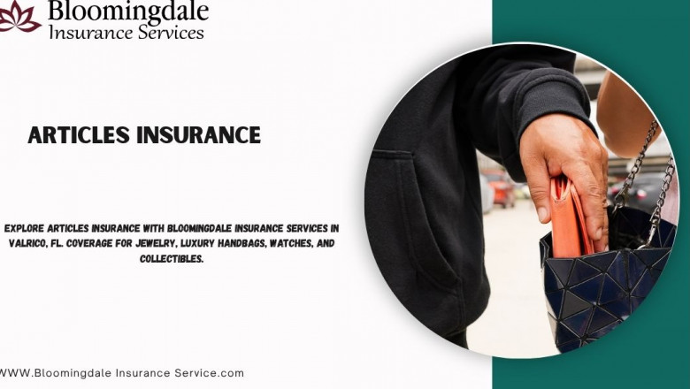 Articles Insurance Protection by Bloomingdale Insurance Services